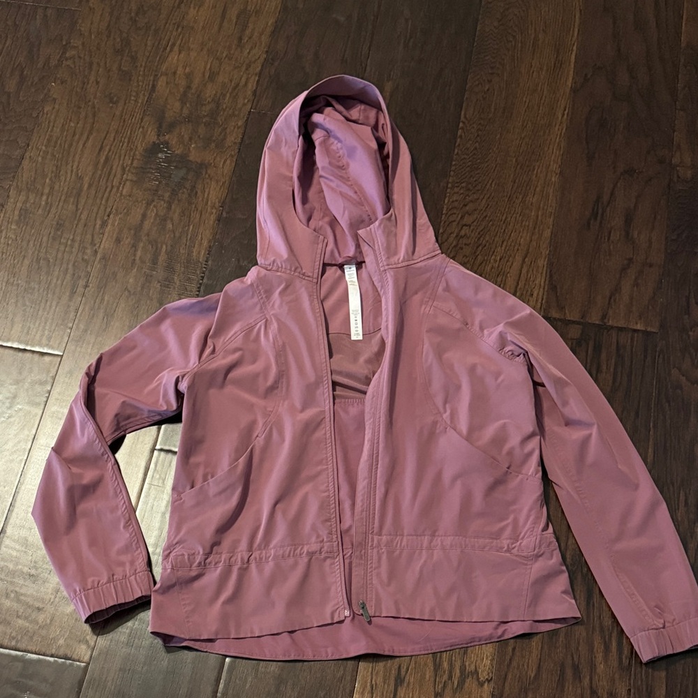 lululemon athletica Mauve Hooded Utility Jacket